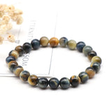 AngQi High AAAAA Hematite Tiger Eye Buddha Bracelet