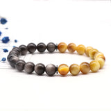 AngQi High AAAAA Hematite Tiger Eye Buddha Bracelet