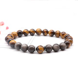 AngQi High AAAAA Hematite Tiger Eye Buddha Bracelet
