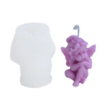 Angel Baby Resin Mold Silicone Candle Mold for Candle Making