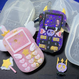 Angel Devil Phone-shape Silicone Mold Resin Jewelry Tool