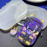 Angel Devil Phone-shape Silicone Mold Resin Jewelry Tool