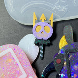 Angel Devil Phone-shape Silicone Mold Resin Jewelry Tool