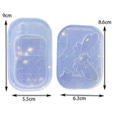 Angel Devil Phone-shape Silicone Mold Resin Jewelry Tool