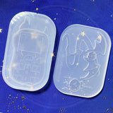 Angel Devil Phone-shape Silicone Mold Resin Jewelry Tool
