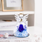 Eternal Flowers Dried Flowers Glass Cover Mother's Gift Rose