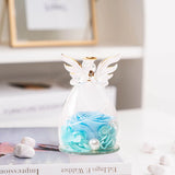 Eternal Flowers Dried Flowers Glass Cover Mother's Gift Rose
