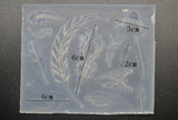 Angel Feather Bird 3D Silicone Molds Wedding Decoration Mold