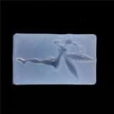 Angel Girl Flower Fairy Shape Silicone Mould DIY Craft
