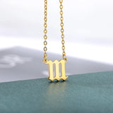 Angel Number Necklaces 111 222 333 444 555 777 888 999 666 Devil