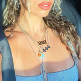 Angel Number Necklaces 111 222 333 444 555 777 888 999 666 Devil