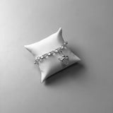 Angel Heart Charm Pendant, 925 Sterling Silver Gift for Her