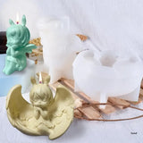 Angel Princess Candle Silicone Mold for DIY Crafts