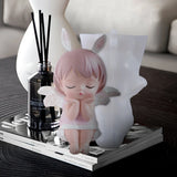 Angel Princess Candle Epoxy Resin Mold DIY Crafts Home Decorations