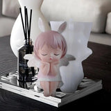 Angel Princess Candle Silicone Mold for DIY Crafts
