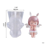 Angel Princess Candle Silicone Mold for DIY Crafts