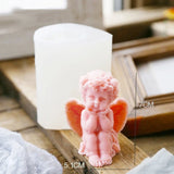 Angel Candle Silicone Mold for DIY Candle Making