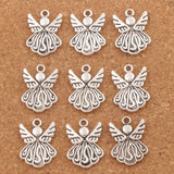 24pcs Angel Wing Charms Pendants DIY Jewelry L216
