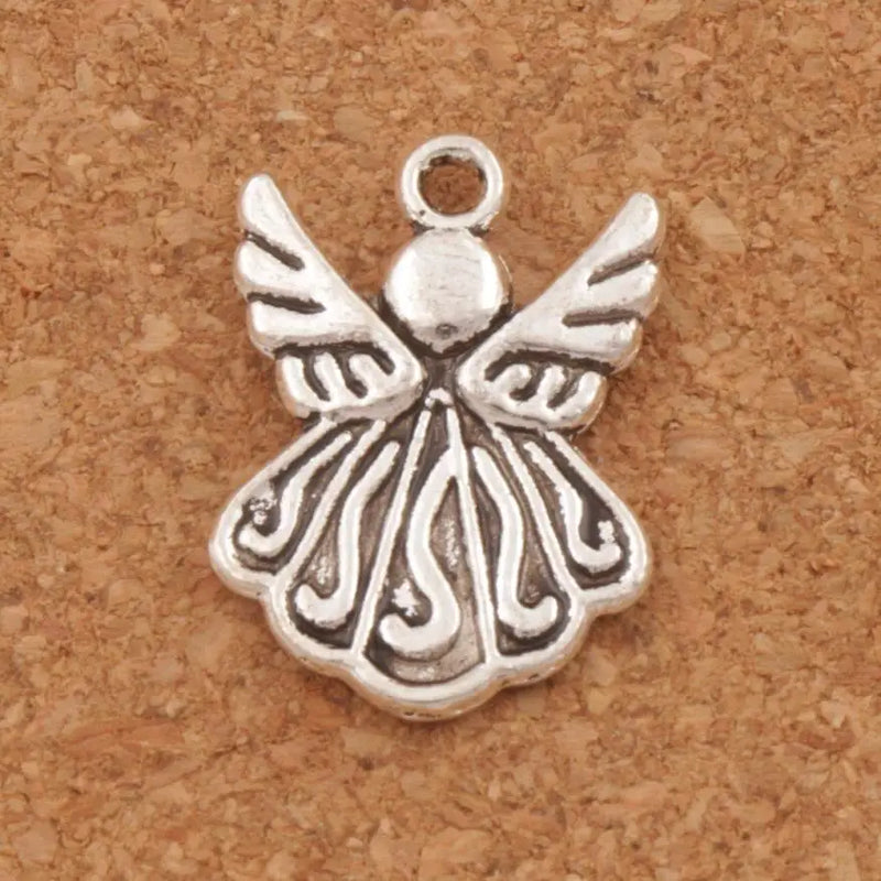 24pcs Angel Wing Charms Pendants DIY Jewelry L216