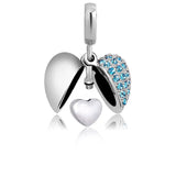 Angel Wing I Love You to The Moon and Back Locket Urn Necklace