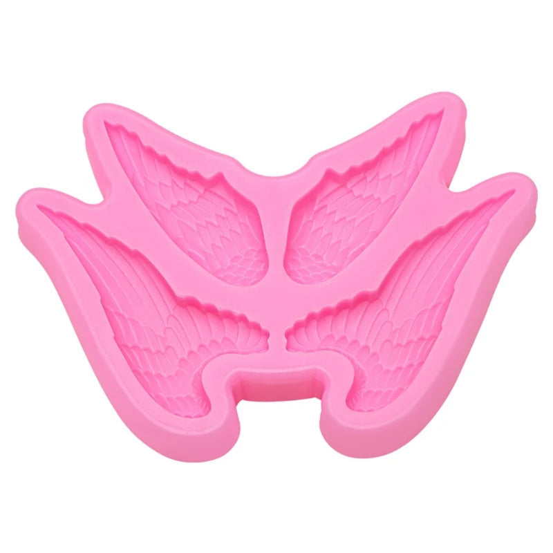 Angel Wing Keychain Resin Silicone Mold Decor