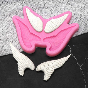 Angel Wing Keychain Resin Silicone Mold Decor