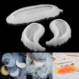 Angel Wing Storage Tray Silicone Molds Feather Dish Plate UV Epoxy Resin Mold