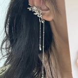 Wings Butterfly Tassel Ear Cuff Non Piercing Punk Jewelry
