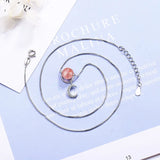 Angel Wings Love Heart Fish Crown Moon Lady Choker Heart S925 Silver Jew