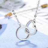 Angel Wings Love Heart Fish Crown Moon Lady Choker Heart S925 Silver Jew