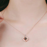 Angel Wings Love Heart Fish Crown Moon Lady Choker Heart S925 Silver Jew