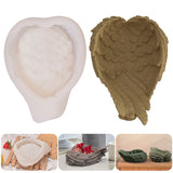 Angel Wings Plate Mold DIY Silicone Jewelry Storage Box Resin Mold