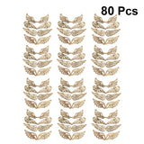 Angel Wings Wooden Patches No Hole Wood Chips DIY Accessories