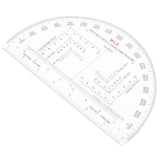 Angle Measure Protractor Scale Ruler Precision Training Resistant