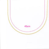 Anietna Jesus Cross Necklace 18K Pendant Jewelry colgantes