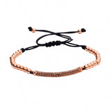 Anil Arjandas Men Bracelets Hot Jewelry 24k Beads Zircon Czech Macrame