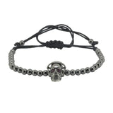 Anil Arjandas Skull Helmet Head Charm Bracelet for Men