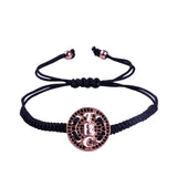 Anil Arjandas Saint Charm Macrame Bracelet Friendship Jewelry