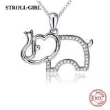 925 Silver Animal Pendant Chain Necklace for Women