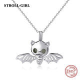 925 Silver Animal Pendant Chain Necklace for Women