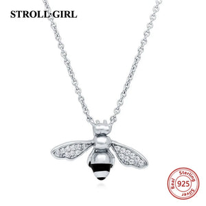 925 Silver Animal Pendant Chain Necklace for Women