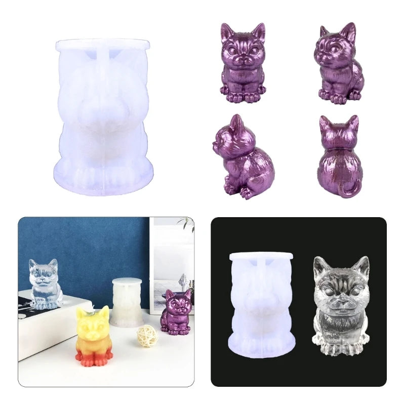 Animal Candle Molds Silicone Resin Epoxy Soap Craft