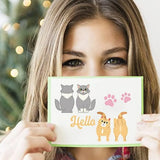 Cat Metal Die Cuts for Card Making Scrapbooking Craft
