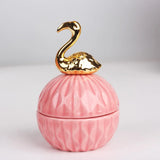 Animal Ceramic Jewelry Storage Box Wedding Necklace Ring Earrings Organizer
