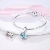 Chameleon Charm Heat Changing Pendant 925 Sterling Silver
