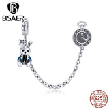 925 Sterling Silver Magical Rabbit Beads Charms For Bracelet Making