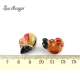 Chicken Cartoon Bell Charms Pendant Jingle Bell Decoration