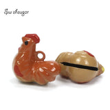 Chicken Cartoon Metal Bell Charm for Pendant Bracelet