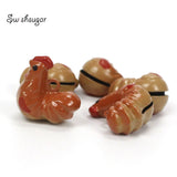 Chicken Cartoon Metal Bell Charm for Pendant Bracelet