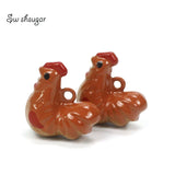 Chicken Cartoon Metal Bell Charm for Pendant Bracelet